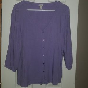 Hinge Lavender Blouse